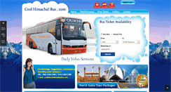 Desktop Screenshot of coolhimachalbus.com